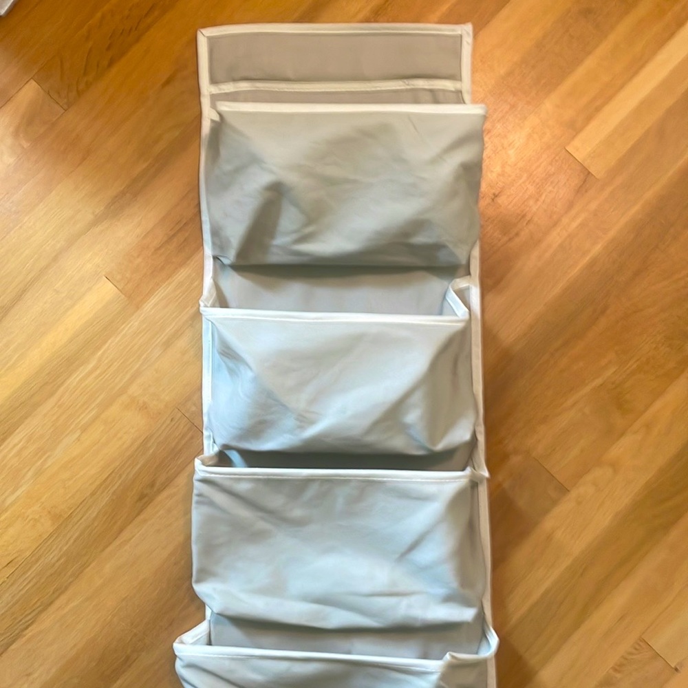 Over the door canvas storage Pottery Barn Kids.